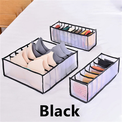 Kutija za pohranu donjeg rublja Mrežaste čarape za kućanstvo Vreća za pohranu Tip ladice Trodijelni grudnjak Završna kutija za pohranu Organizator za pohranu