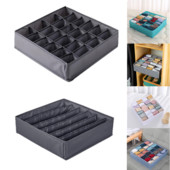 Apģērbu zeķu glabāšanas organizators Kastīte Salokāms Skapja Atvilktņu Organizatori Skapis Drēbju Skapis Organizators Apakšveļai Krūšturis Džins