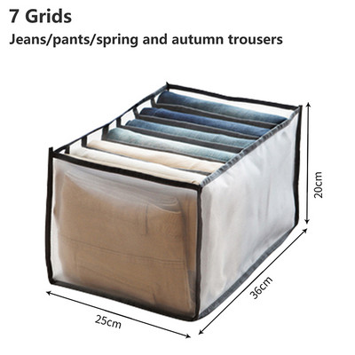 Apģērbu zeķu glabāšanas organizators Kastīte Salokāms Skapja Atvilktņu Organizatori Skapis Drēbju Skapis Organizators Apakšveļai Krūšturis Džins