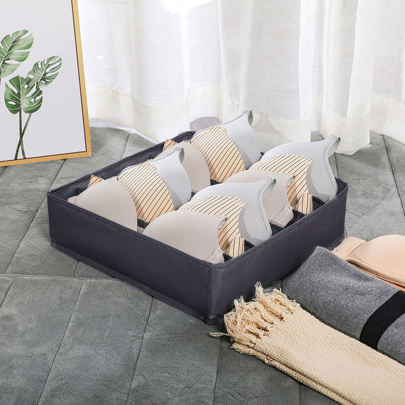 Apģērbu zeķu glabāšanas organizators Kastīte Salokāms Skapja Atvilktņu Organizatori Skapis Drēbju Skapis Organizators Apakšveļai Krūšturis Džins