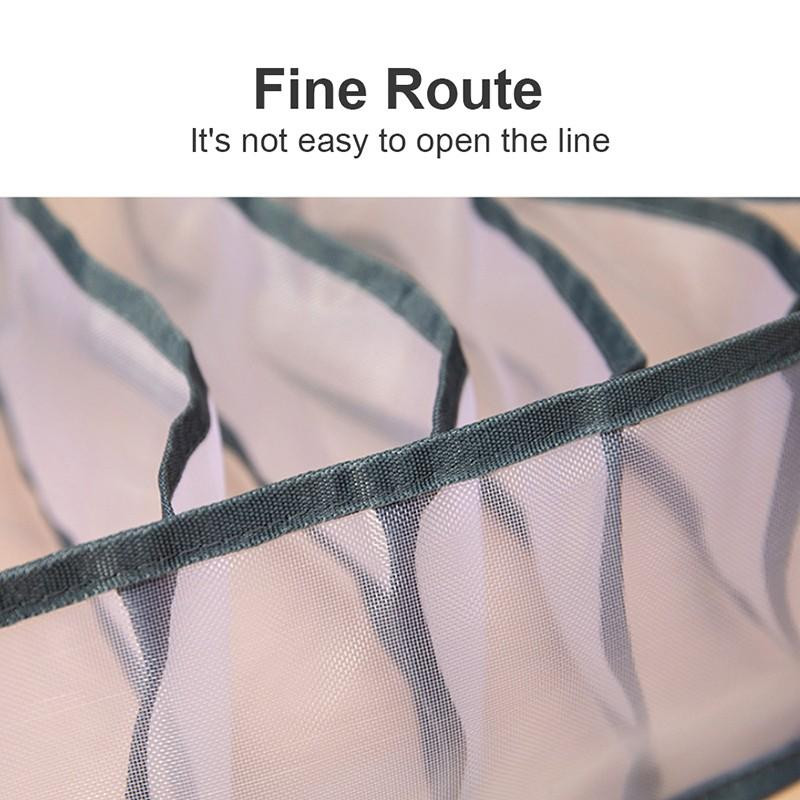 11 rešetkasti organizator za donje rublje ladice organizator Ormar za spavaonicu za čarape Kutija za odvojenu ladicu za pohranu grudnjak sklopivi organizator