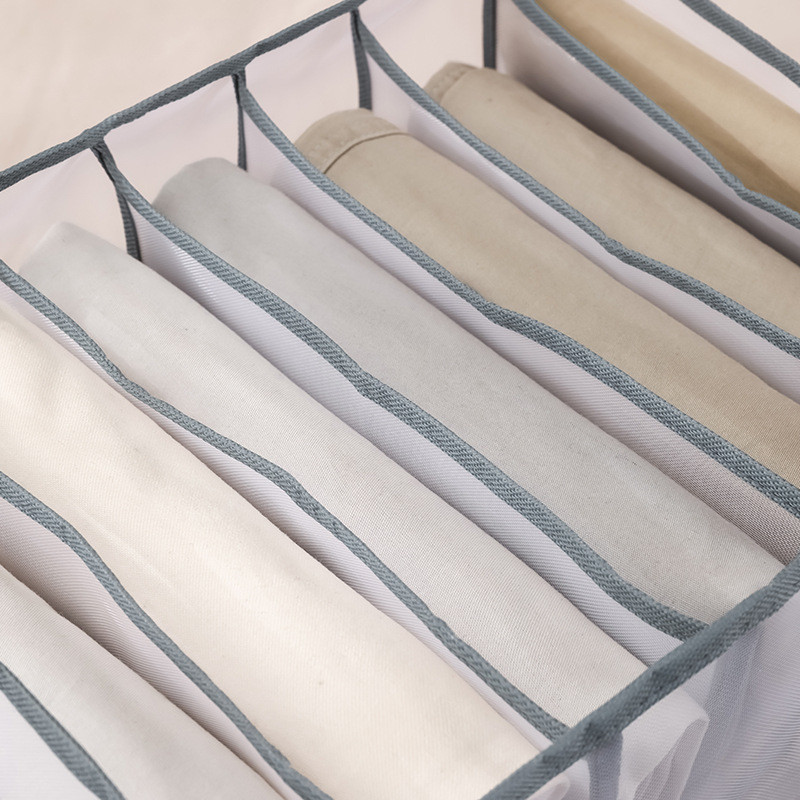 Гардероб Органайзер за дрехи Панталони Дрехи Дънки Съхранение Артефакт Бельо Сутиен Чорапи Шкаф Чекмедже Отделение Кутия