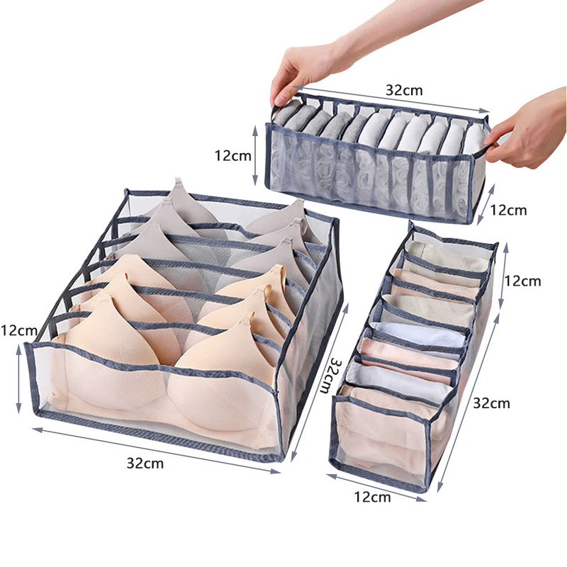 Гардероб Органайзер за дрехи Панталони Дрехи Дънки Съхранение Артефакт Бельо Сутиен Чорапи Шкаф Чекмедже Отделение Кутия