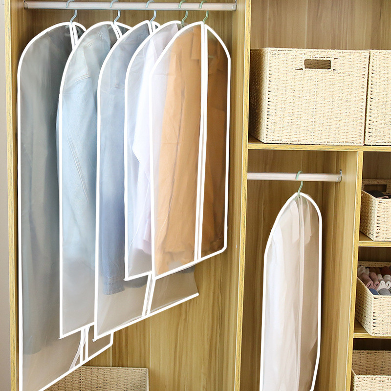 PEVA Odjeća Navlaka za prašinu Odjeća Odijelo Kaput Jakna Zaštita otporna na prašinu Kućni ormar Viseća torba za pohranu Periva vruća