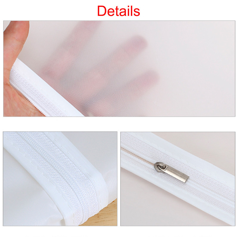 1gab apģērbu putekļu aizsargs PVEA futrālis mājsaimniecības piekarināmam mēteļa tērpam, aizsargā glabāšanas soma Garderobes organizators