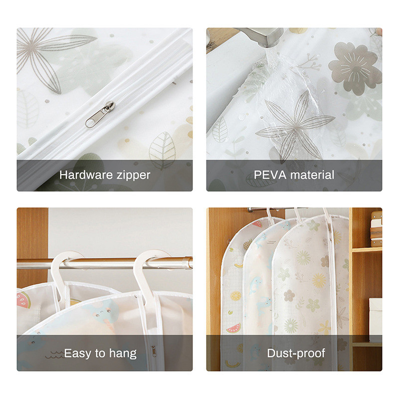 Vruća odjeća Viseća odjeća Haljina Odjeća Odijelo Kaput Navlaka za prašinu Kućna torbica za pohranu torbica Torbica Organizator Ormar Viseća odjeća