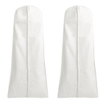 Μη υφασμένα ανθεκτική τσάντα αποθήκευσης Νυφικό πουγκί Κρεμαστό τσαντάκι χοντρό ρούχο με κάλυμμα με προστασία από τη σκόνη Ένδυμα για νυφικό εξαιρετικά μεγάλη θήκη