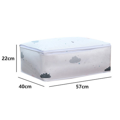 Sklopiva torba za pohranu Pokrivač za odjeću Poplun Džemper Ormar Organizator Kutija Otporan na prašinu Vreća za pohranu odjeće Ormarić Organizator za odjeću