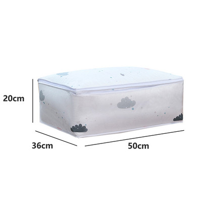 Sklopiva torba za pohranu Pokrivač za odjeću Poplun Džemper Ormar Organizator Kutija Otporan na prašinu Vreća za pohranu odjeće Ormarić Organizator za odjeću