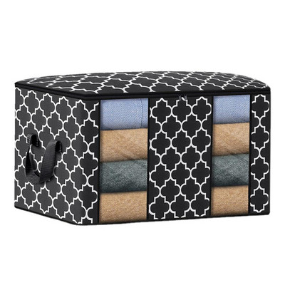 Rõivaste organiseerija Visuaalne kokkupandav lohukott hoiukott Koduriiete hoiukarp Tolmukindel tekk hoiukapp Korraldage