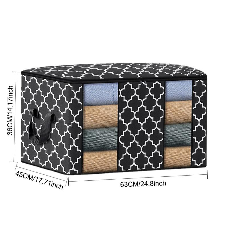 Rõivaste organiseerija Visuaalne kokkupandav lohukott hoiukott Koduriiete hoiukarp Tolmukindel tekk hoiukapp Korraldage