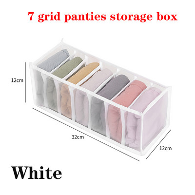 Organizator za traperice za ormar Sklopivi organizatori za donje rublje Ladice za spavaću sobu Organizator ormara Kutija za pohranu Odvojene čarape Grudnjak Hlače