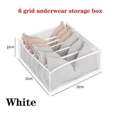 Organizator za traperice za ormar Sklopivi organizatori za donje rublje Ladice za spavaću sobu Organizator ormara Kutija za pohranu Odvojene čarape Grudnjak Hlače