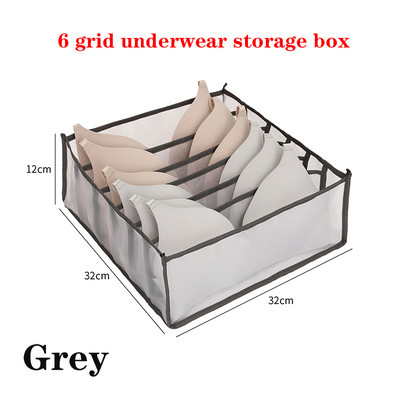 Organizator za traperice za ormar Sklopivi organizatori za donje rublje Ladice za spavaću sobu Organizator ormara Kutija za pohranu Odvojene čarape Grudnjak Hlače