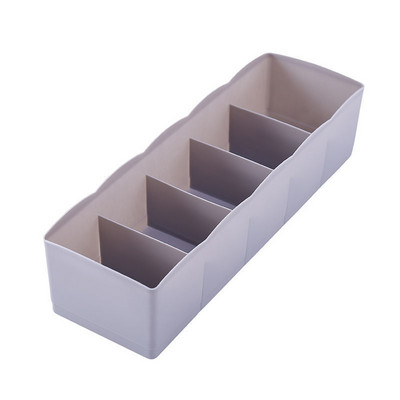 5Grids Kućansko stolno donje rublje Čarape Kutija za pohranu Ormar koji se može složiti Plastična ladica Vrsta grudnjaka Držači za gaće Organizator za kravate