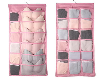 12/16/18 Džepovi Čarape Grudnjak Donje rublje Viseći organizator Uredan stalak Vješalica Skladištenje Torba za vrata za kupaonicu Dnevni boravak Kućne sitnice