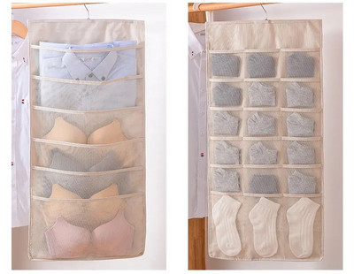 12/16/18 Džepovi Čarape Grudnjak Donje rublje Viseći organizator Uredan stalak Vješalica Skladištenje Torba za vrata za kupaonicu Dnevni boravak Kućne sitnice