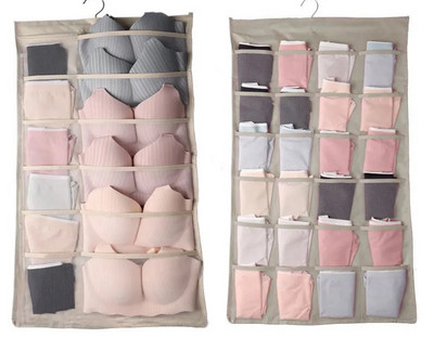 12/16/18 Džepovi Čarape Grudnjak Donje rublje Viseći organizator Uredan stalak Vješalica Skladištenje Torba za vrata za kupaonicu Dnevni boravak Kućne sitnice