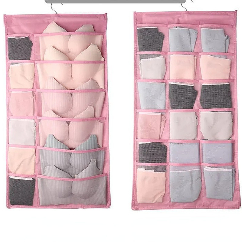 12/16/18 Džepovi Čarape Grudnjak Donje rublje Viseći organizator Uredan stalak Vješalica Skladištenje Torba za vrata za kupaonicu Dnevni boravak Kućne sitnice