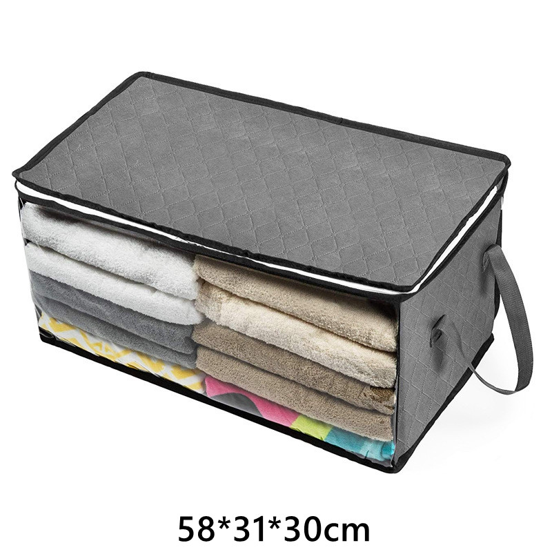 Netkane kutije za pohranjivanje jorgana velikog kapaciteta Kućni sklopivi ormar Organizator Kutija Prijenosna torba za selidbu Uredna torba za pakiranje