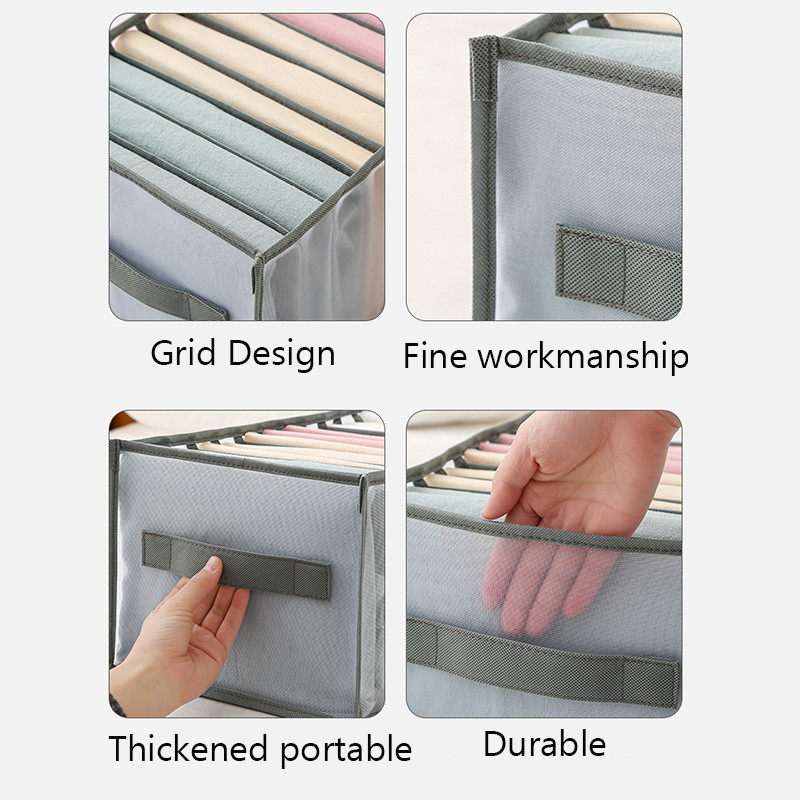 Pretinac za traperice Kutija za odlaganje Ormar Ormar Ladica Odjeljak za odjeću Pregrada za grudnjak Oxford tkanina Perivi organizator s ručkom