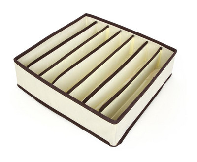 Primite kutiju s pregradama za ladice za donje rublje s poklopcem ormara primite torbu za kućnu odjeću, čarape, kutiju za sadržaj trgovine više veličine