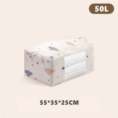 JAUNS Mitrumaizturīgs organizators Segas Apģērbu Uzglabāšanas Soma Liela ietilpība Segas Šķirošanas maisiņi Putekļu necaurlaidīgs Skapis Zem gultas Stora