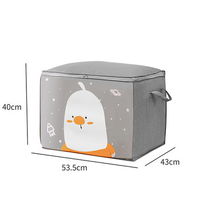 Poplun Sklopiva torba za pohranu Kutija za pohranu od netkane tkanine Ormar Završna obrada odjeće Kutija za organizatore Otporan na prašinu Otporan na vlagu