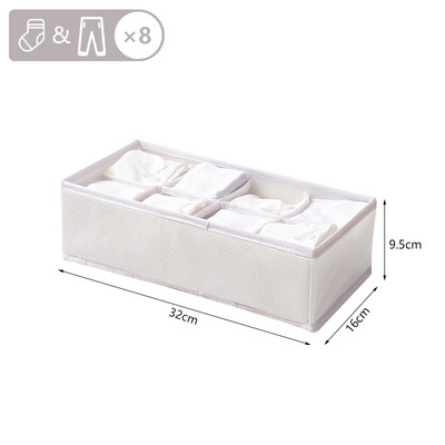Apakšveļas Organizators Salokāms Mājas skapis Dalītājs Glabāšanas Kaste Skapis Organizators Atvilktne Zeķes Šorti Krūšturis Uzglabāšanas kastes 88