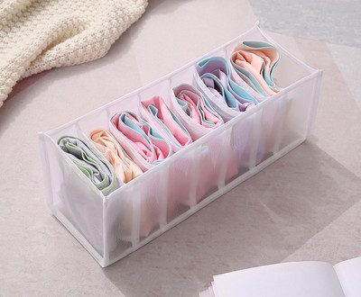 Čarape za grudnjak Organizator za donje rublje, Kutija za odlaganje donjeg rublja u ormaru, Sklopivi organizator za ladice, Mrežasti organizator za čarape za donje rublje