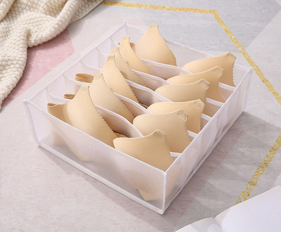 Čarape za grudnjak Organizator za donje rublje, Kutija za odlaganje donjeg rublja u ormaru, Sklopivi organizator za ladice, Mrežasti organizator za čarape za donje rublje