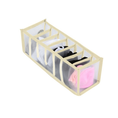 Кутия за съхранение на дънки Гардероб Органайзер Чекмедже Разделител Кутии Органайзер за бикини Сгъваеми органайзери за бельо Съхранение за Кутия за дрехи