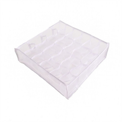 24 Grids Αναδιπλούμενο Συρτάρι Organizer Closet Organizer για εσώρουχα Κάλτσες Home Divider Storage Box Storage Organizer