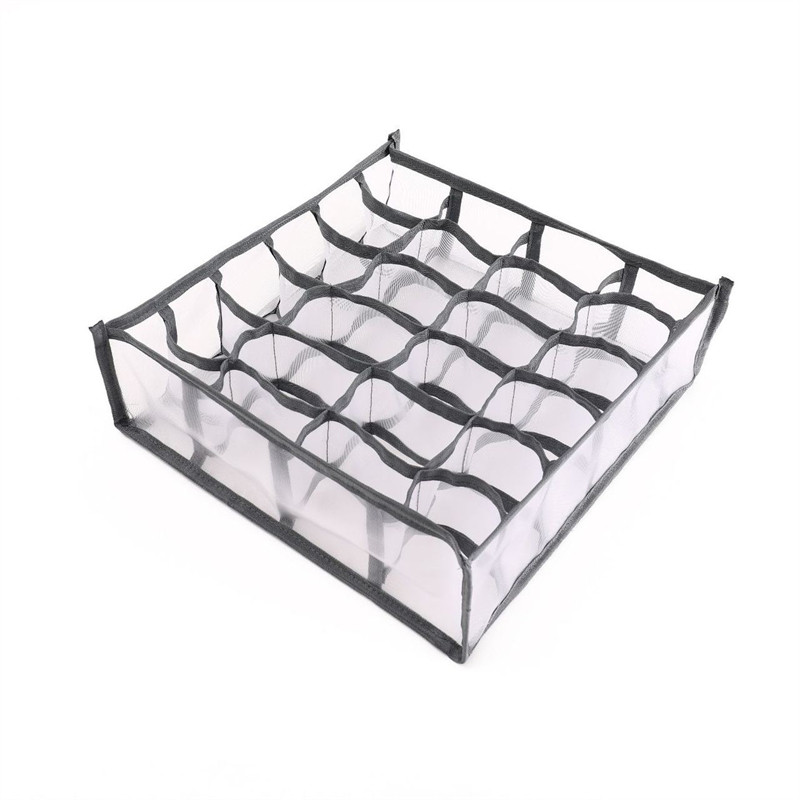 24 Grids Αναδιπλούμενο Συρτάρι Organizer Closet Organizer για εσώρουχα Κάλτσες Home Divider Storage Box Storage Organizer
