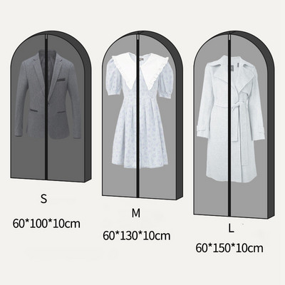 Viseća odjeća Navlake za prašinu Kaput Vreća za pohranu odijela Kućna torba za odjeću otporna na prašinu Ormar Odjeća Poklopac za prašinu Organizator ormara