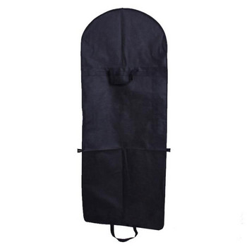 Μεγάλο για νυφικό Κάλυμμα σκόνης Φόρεμα με φερμουάρ Ανθεκτικό στη σκόνη Κάλυμμα Τσάντα αποθήκευσης Πτυσσόμενη θήκη ενδυμάτων Μη υφαντό προστατευτικό
