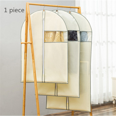 Vodootporne navlake za odjeću Prozirna torba za odijelo Vreće za odjeću otporne na moljac Prozračne s patentnim zatvaračem Vreće za pohranu odjeće za odijela