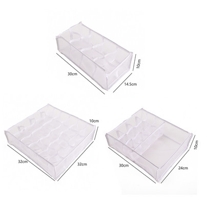 Salokāma apakšveļas glabāšanas kaste Zeķes Skapis Organizators Atvilktņu sadalītājs Mājsaimniecības apģērbu Organizators Glabāšanas rīks