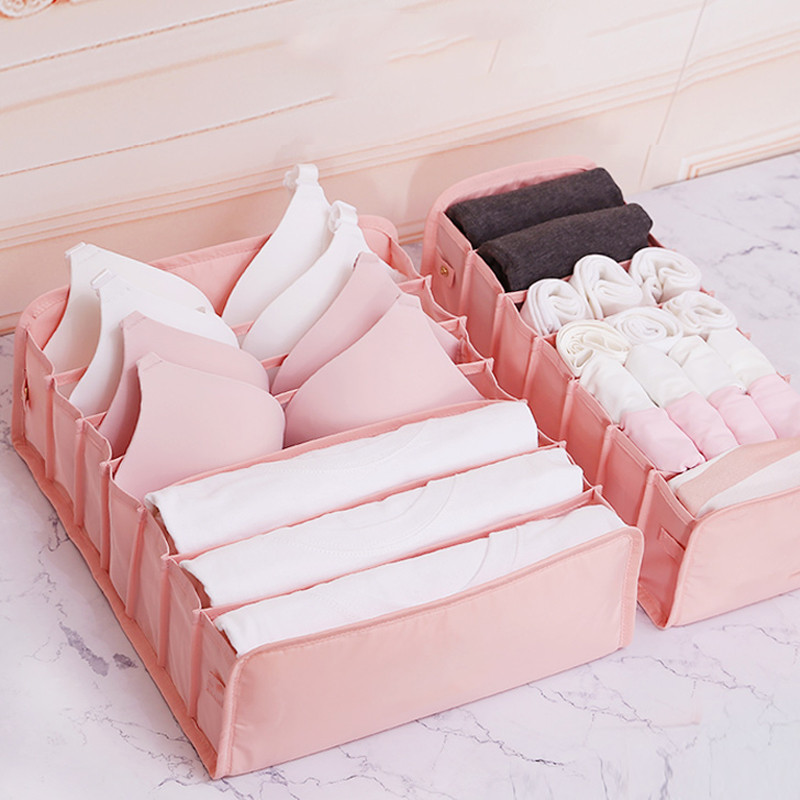 Apakšveļas glabāšanas kaste Atvilktņu tips Zeķes Organizatori krūšturim Apakšveļas sadalītājs Organizatori Bērnu garderobes apdare Sākums