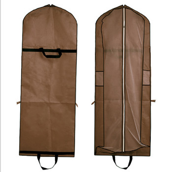 Μη υφαντό νυφικό κάλυμμα σκόνης Τσάντα αποθήκευσης ρούχων Αναδιπλούμενη τσάντα διπλής χρήσης επιμήκυνση και μεγέθυνση τσάντα αποθήκευσης