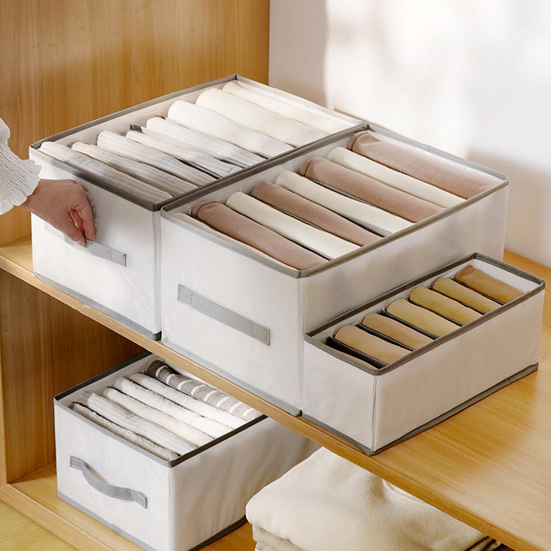 Organizator za traperice Ormar Ladica Pretinac Kutija Donje rublje Grudnjak Kutije za čarape Organizatori za odjeću Hlače Spremište za odjeću