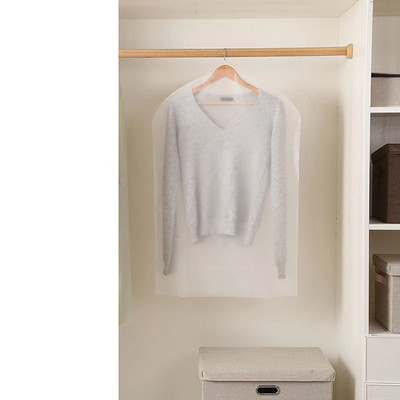 Putekļu necaurlaidīgs apģērba pārvalks Ūdensnecaurlaidīgs PEVA apģērbs Putekļu aizsargs Uzvalks Mētelis Aizsargs Garderobe Apģērbu somas Piekarināms skapja organizators