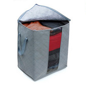 Sklopiva torba za kućnu pohranu Velika vreća za pohranu popluna s ručkama Prijenosna vreća za pohranu odjeće s patentnim zatvaračem, deka, Organizator