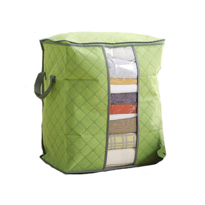 Sklopiva torba za kućnu pohranu Velika vreća za pohranu popluna s ručkama Prijenosna vreća za pohranu odjeće s patentnim zatvaračem, deka, Organizator