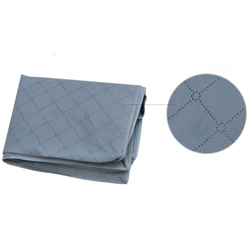 Sklopiva torba za kućnu pohranu Velika vreća za pohranu popluna s ručkama Prijenosna vreća za pohranu odjeće s patentnim zatvaračem, deka, Organizator