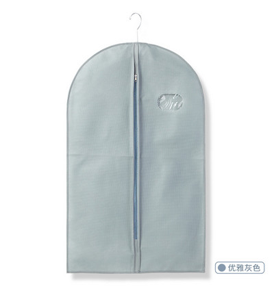 Pārnēsājams putekļu necaurlaidīgs apģērba pārvalks, lai aizsargātu kleitu, mētelis, apģērbs, putekļu aizsargs, soma, skapis, piekarināms, glabāšana, neausti maisiņi