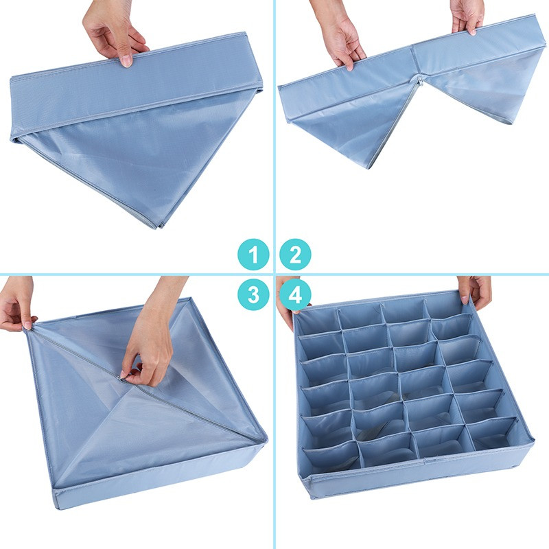 Kutija za pohranu donjeg rublja Organizator za ladice Grudnjaci Čarape Majice za odlaganje odjeće Organizator za hlače Pregrada za ladice Organizatori za pohranu