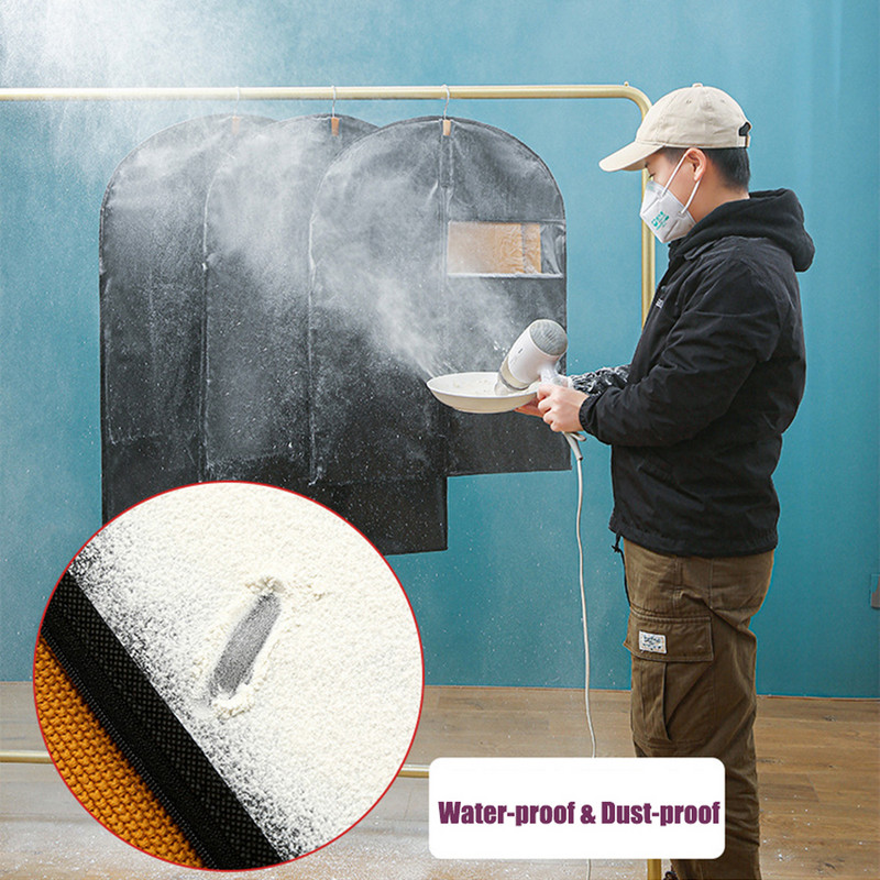 Nova odjeća Poklopac za prašinu Ormar Viseći kaput Vreća za pohranu odijela Vreća za odjeću Torbica za garderobu Torbica za organizatore otporna na vlagu