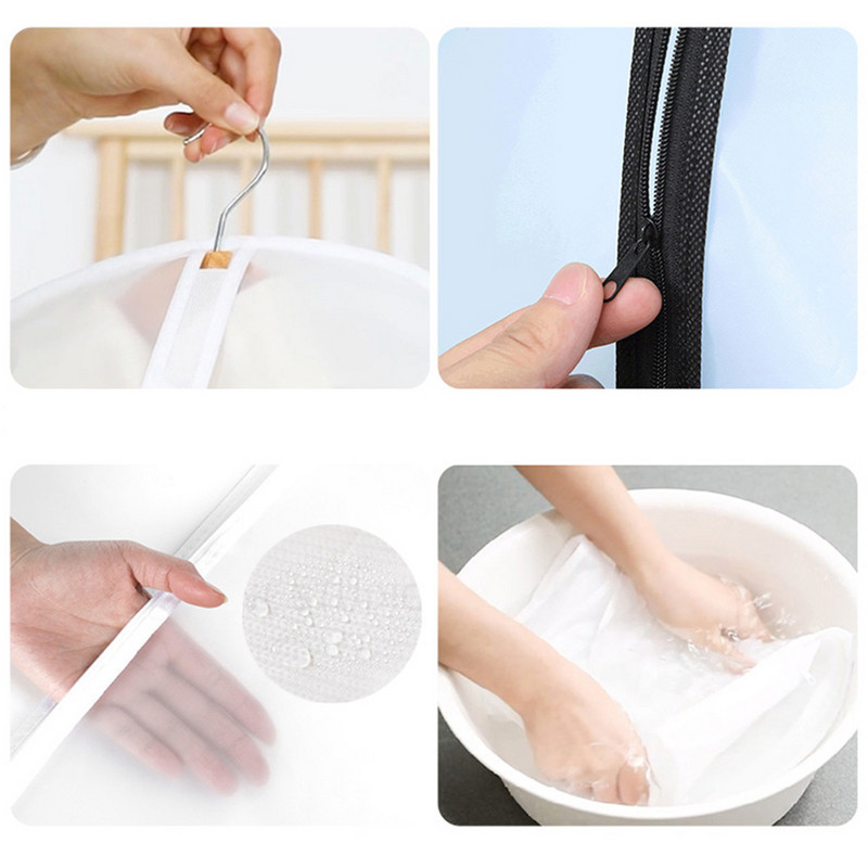 Nova odjeća Poklopac za prašinu Ormar Viseći kaput Vreća za pohranu odijela Vreća za odjeću Torbica za garderobu Torbica za organizatore otporna na vlagu