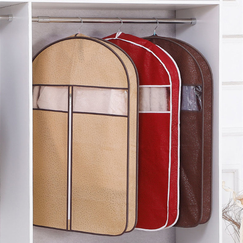 Debela reljefna netkana odjeća Navlaka za prašinu Ormar za kućanstvo Viseća torba za kapute Prozračna navlaka za odjeću od krzna nerca otporna na vlagu